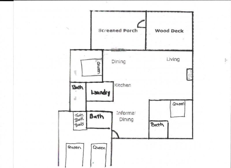 Birchwood cabin floor plan